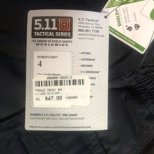 511 Tactical womens Taclite shorts